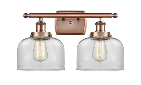 Ballston Urban Two Light Bath Vanity in Antique Copper (405|9162WACG72)