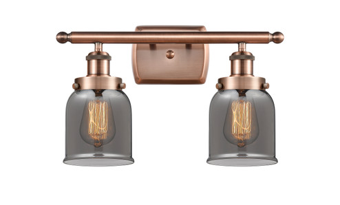 Ballston Urban Two Light Bath Vanity in Antique Copper (405|9162WACG53)