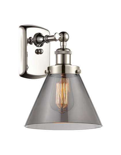 Ballston Urban One Light Wall Sconce in Polished Nickel (405|9161WPNG43)