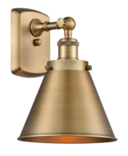 Ballston Urban One Light Wall Sconce in Brushed Brass (405|9161WBBM13BB)