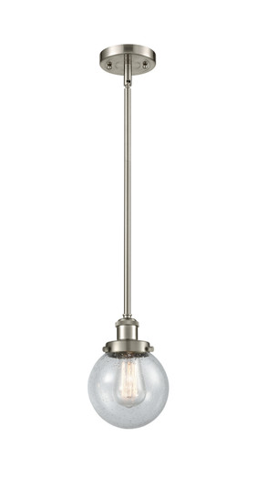 Ballston Urban LED Mini Pendant in Brushed Satin Nickel (405|9161SSNG2046LED)