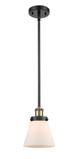 Ballston Urban LED Mini Pendant in Black Antique Brass (405|9161SBABG61LED)