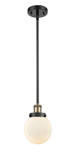 Ballston Urban LED Mini Pendant in Black Antique Brass (405|9161SBABG2016LED)
