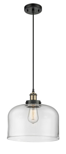 Ballston Urban One Light Mini Pendant in Black Antique Brass (405|9161PBABG72L)