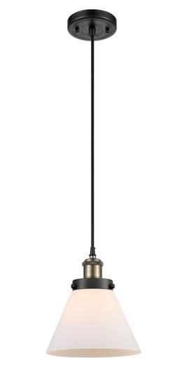 Ballston Urban One Light Mini Pendant in Black Antique Brass (405|9161PBABG41)
