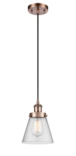 Ballston Urban One Light Mini Pendant in Antique Copper (405|9161PACG64)