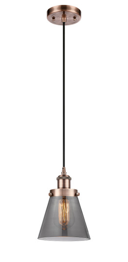 Ballston Urban One Light Mini Pendant in Antique Copper (405|9161PACG63)