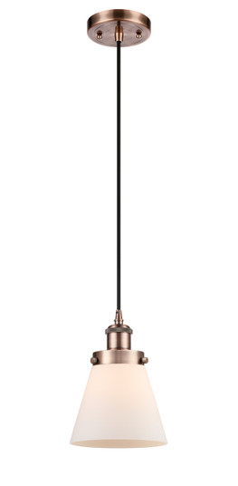 Ballston Urban One Light Mini Pendant in Antique Copper (405|9161PACG61)