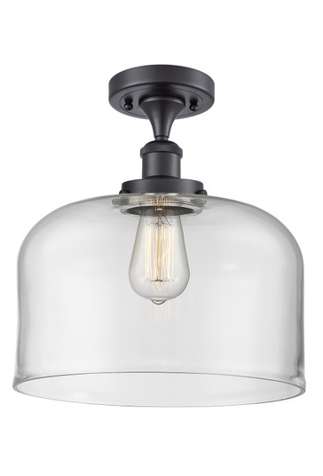Ballston Urban One Light Semi-Flush Mount in Brushed Satin Nickel (405|9161CSNG713L)