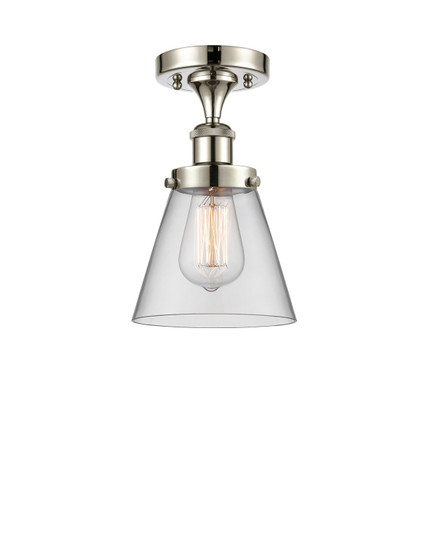 Ballston Urban LED Semi-Flush Mount in Polished Nickel (405|9161CPNG62LED)