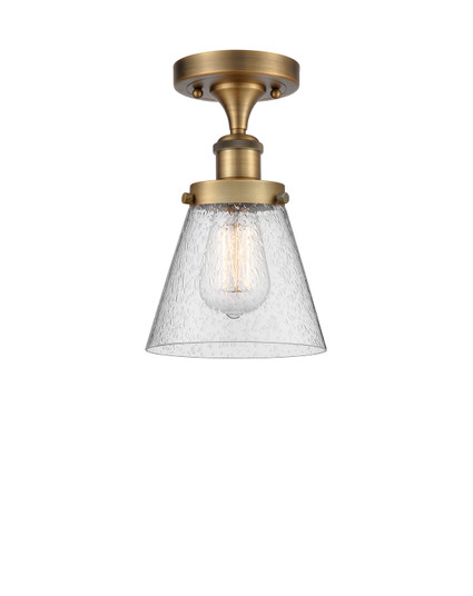 Ballston Urban LED Semi-Flush Mount in Brushed Brass (405|9161CBBG64LED)