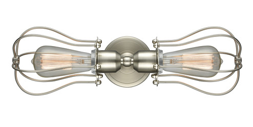 Austere Two Light Bath Vanity in Brushed Satin Nickel (405|9002WSNCE513SN)