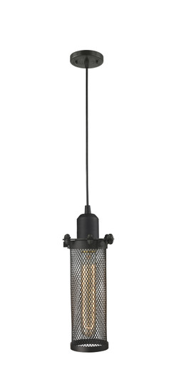 Austere One Light Mini Pendant in Oil Rubbed Bronze (405|9001POBCE216OB)