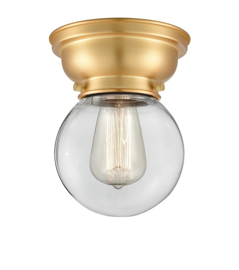 Franklin Restoration One Light Flush Mount in Satin Gold (405|6231FSGG2026)