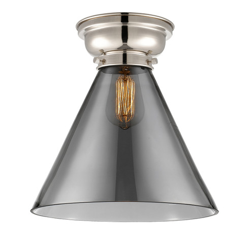 Franklin Restoration One Light Flush Mount in Polished Nickel (405|6231FPNG43L)