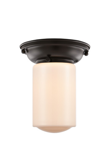 Franklin Restoration One Light Flush Mount in Oil Rubbed Bronze (405|6231FOBG311)