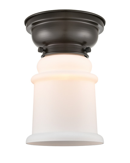 Franklin Restoration One Light Flush Mount in Oil Rubbed Bronze (405|6231FOBG181)