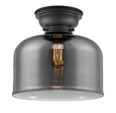 Franklin Restoration One Light Flush Mount in Matte Black (405|6231FBKG73L)