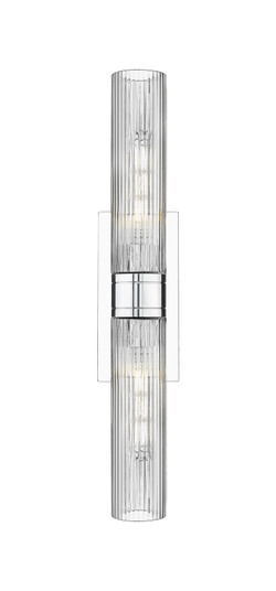 Downtown Urban Two Light Bath Vanity in Polished Chrome (405|6172WPCG61711SCL)