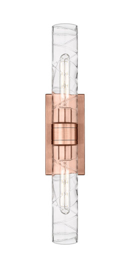 Downtown Urban Two Light Bath Vanity in Antique Copper (405|6172WACG61711DE)