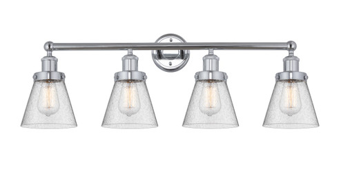 Edison Four Light Bath Vanity in Brushed Satin Nickel (405|6164WSNG63)