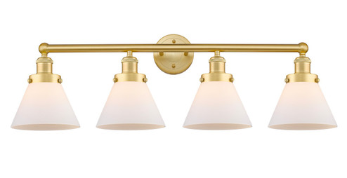 Edison Four Light Bath Vanity in Satin Gold (405|6164WSGG41)