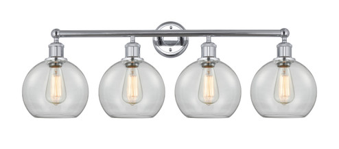 Edison Four Light Bath Vanity in Polished Chrome (405|6164WPCG1228)