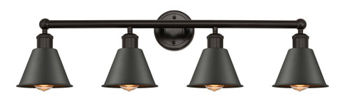 Edison Four Light Bath Vanity in Oil Rubbed Bronze (405|6164WOBM8OB)