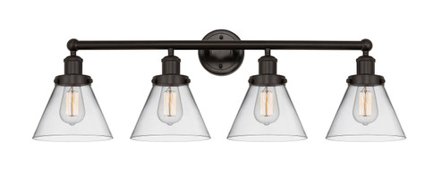 Edison Four Light Bath Vanity in Oil Rubbed Bronze (405|6164WOBG42)