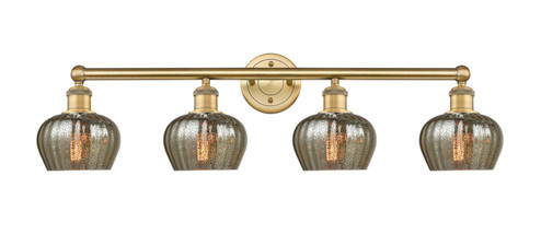 Edison Four Light Bath Vanity in Brushed Brass (405|6164WBBG96)