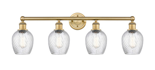 Edison Four Light Bath Vanity in Brushed Brass (405|6164WBBG292)