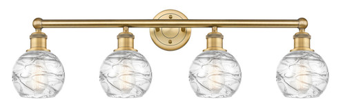 Edison Four Light Bath Vanity in Brushed Brass (405|6164WBBG12136)