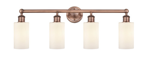 Edison Four Light Bath Vanity in Antique Copper (405|6164WACG801)