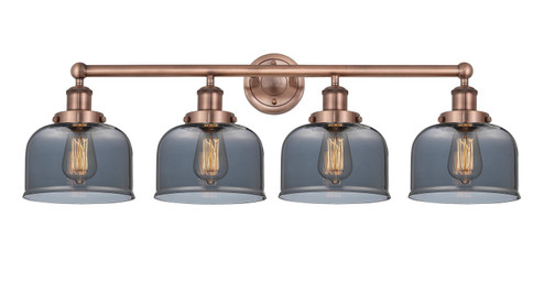 Edison Four Light Bath Vanity in Antique Copper (405|6164WACG73)