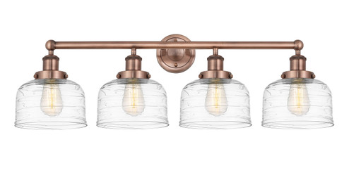Edison Four Light Bath Vanity in Antique Copper (405|6164WACG713)