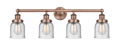 Edison Four Light Bath Vanity in Antique Copper (405|6164WACG54)