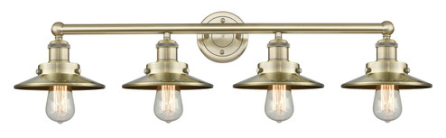 Edison Four Light Bath Vanity in Antique Brass (405|6164WABM4AB)