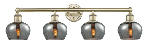 Edison Four Light Bath Vanity in Antique Brass (405|6164WABG93)
