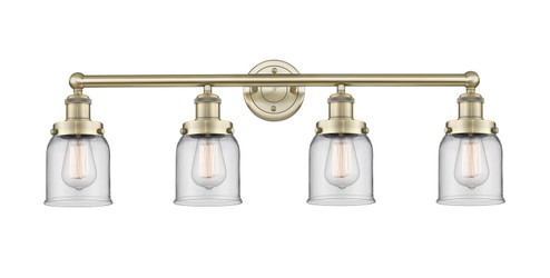 Edison Four Light Bath Vanity in Antique Brass (405|6164WABG52)