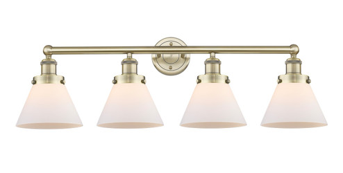 Edison Four Light Bath Vanity in Antique Brass (405|6164WABG41)