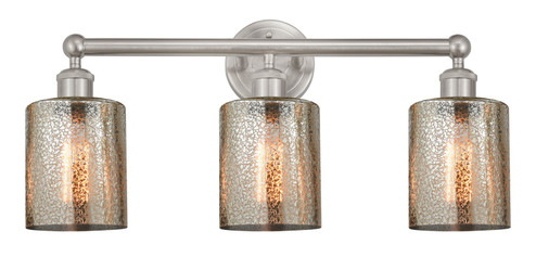 Edison Three Light Bath Vanity in Brushed Satin Nickel (405|6163WSNG116)