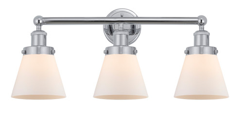 Edison Three Light Bath Vanity in Polished Chrome (405|6163WPCG61)