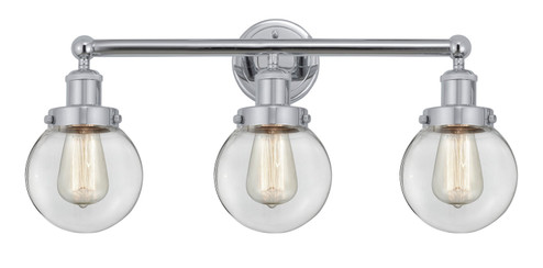 Edison Three Light Bath Vanity in Polished Chrome (405|6163WPCG2026)