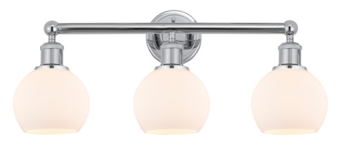 Edison Three Light Bath Vanity in Polished Chrome (405|6163WPCG1216)