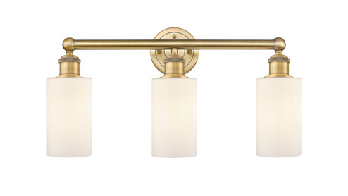 Edison Three Light Bath Vanity in Brushed Brass (405|6163WBBG801)
