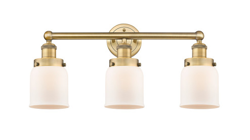 Edison Three Light Bath Vanity in Brushed Brass (405|6163WBBG51)