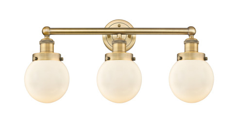 Edison Three Light Bath Vanity in Brushed Brass (405|6163WBBG2016)