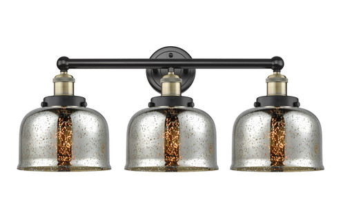 Edison Three Light Bath Vanity in Black Antique Brass (405|6163WBABG78)