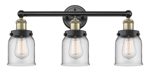 Edison Three Light Bath Vanity in Black Antique Brass (405|6163WBABG52) Edison Three Light Bath Vanity in Black Antique Brass (405|6163WBABG52)