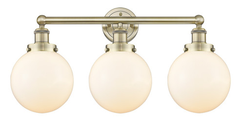 Edison Three Light Bath Vanity in Antique Brass (405|6163WABG2018)